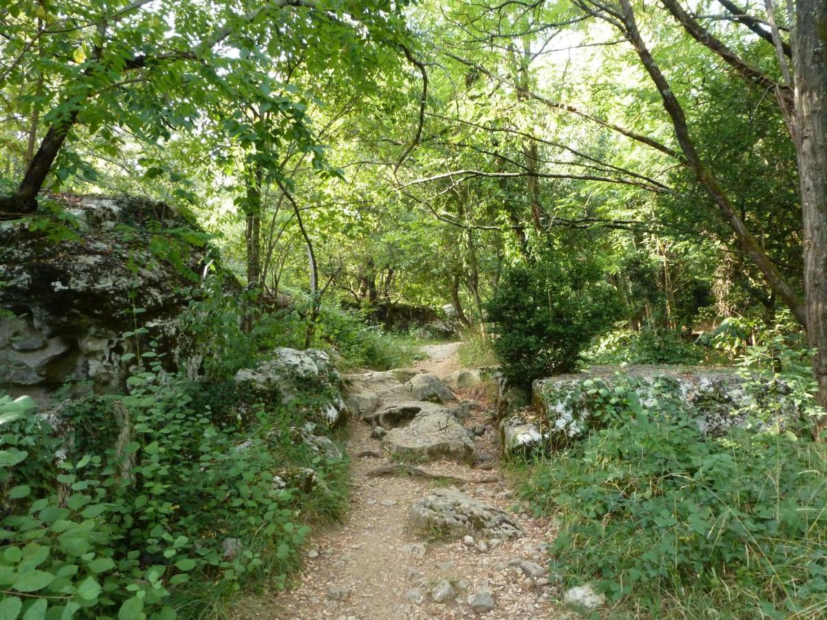 Le Rocher De Sampzon Exteriör bild